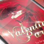 Valentine Romantic Love Party - Free Club and Party Flyer PSD Template - Image 3