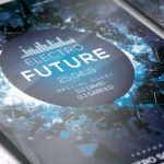Electro Future Vol.3 - Premium Flyer Template + Facebook Cover - Image 3