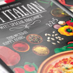 Hot Pizza - Premium Flyer Template + Facebook Cover - Image 3