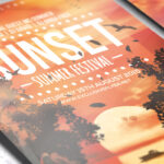 Sunset Summer Festoval - Premium Flyer Template + Facebook Cover - Image 3