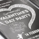 Minimal Valentine’s Day Party - Premium PSD Flyer Template - Image 3