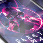 Electro Man Party – Premium PSD Flyer Template + Facebook Cover - Image 3