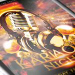Karaoke Night - Premium PSD Flyer Template - Image 3