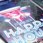 Happy Hour - Free Club and Party Flyer PSD Template - Image 3