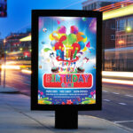 Birthday Cake - Premium Flyer Template + Facebook Cover - Image 2
