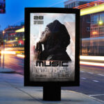 Music Fest - Premium Flyer Template + Facebook Cover - Image 2