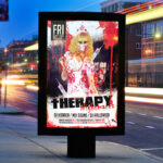 Therapy Nightmares - Premium Flyer Template + Facebook Cover - Image 2