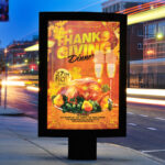 Thanksgiving Dinner - Premium Flyer Template + Facebook Cover - Image 2