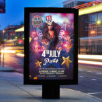 4th Of July Party - Free Club and Party Flyer PSD Template - Image 2
