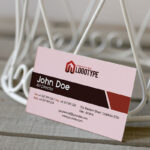 Corporate Brown Business Card - Free PSD Template - Image 2