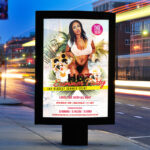 Hot Summer Party - Premium Flyer Template + Facebook Cover - Image 2