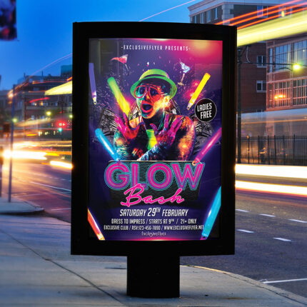 Electro - Premium Flyer Template + Facebook Cover-2