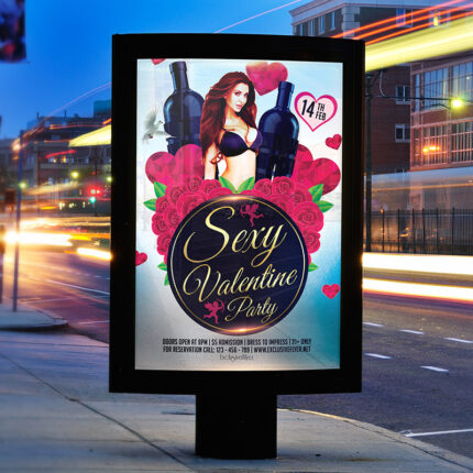 Candy Party - Premium Flyer Template + Facebook Cover-2