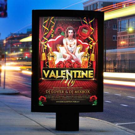 Disco Party - Premium Flyer Template + Facebook Cover