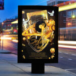 Golden Party - Premium Flyer Template + Facebook Cover - Image 2