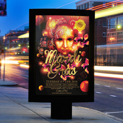 Merry Christmas - Premium Flyer Template + Facebook Cover