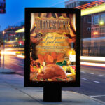 Thanksgiving Evening - Premium Flyer Template + Facebook Cover - Image 2