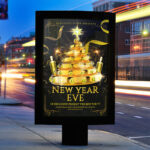 New Year Eve - Premium Flyer Template + Facebook Cover - Image 2
