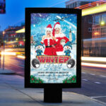 Winter Night - Premium Flyer Template + Facebook Cover - Image 2