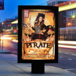 Costume Pirate Party - Premium Flyer Template + Facebook Cover - Image 2