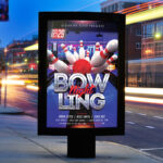 Bowling - Premium Flyer Template + Facebook Cover - Image 2