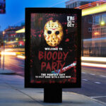 Bloody Party - Premium Flyer Template + Facebook Cover - Image 2
