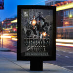 Urban Sound - Premium Flyer Template + Facebook Cover - Image 2