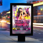 Wasted Friday - Premium Flyer Template + Facebook Cover - Image 2