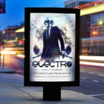 Electro Night - Premium Flyer Template + Facebook Cover - Image 2