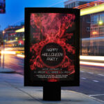 Happy Halloween Night - Premium Flyer Template + Facebook Cover - Image 2