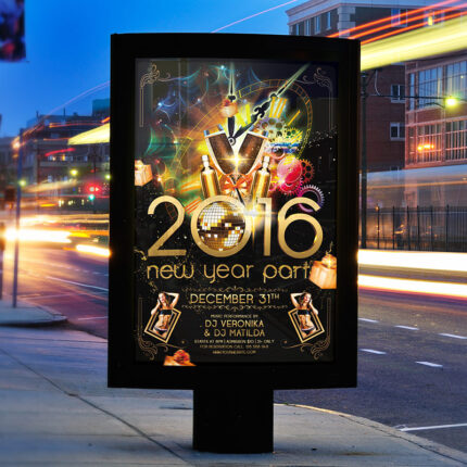 Sexy Night - Premium Flyer Template + Facebook Cover