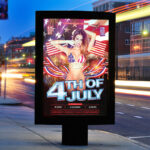 4th of July - Premium Flyer Template + Facebook Cover - Image 2