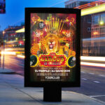 Circus - Free Club and Party Flyer PSD Template - Image 2