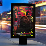 Disco 90`s - Premium Flyer Template + Facebook Cover - Image 2