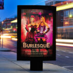 Burlesque - Premium Flyer Template + Facebook Cover - Image 2