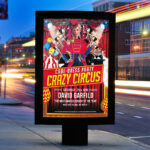 Crazy Circus - Premium Flyer Template + Facebook Cover - Image 2