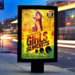 Girls Sundays - Premium Flyer Template + Facebook Cover - Image 2