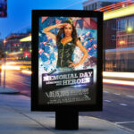 Memorial Day Heroes - Premium Flyer Template + Facebook Cover - Image 2