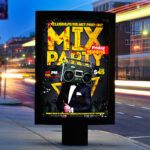 Mix Party - Premium Flyer Template + Facebook Cover - Image 2