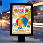 Wake up it's Summer - Premium Flyer Template + Facebook Cover - Image 2