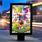 Kids Party Vol.2 - Premium Flyer Template + Facebook Cover - Image 2