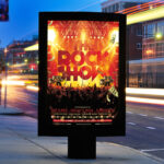 The Rock Show - Premium Flyer Template + Facebook Cover - Image 2