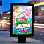 The Summer Weekend Travel - Premium Flyer Template + Facebook Cover - Image 2