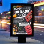 Organic Shop - Premium Business Flyer PSD Template + Facebook Cover - Image 2