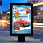 Summer Vacation Tour - Premium Flyer Template + Facebook Cover - Image 2