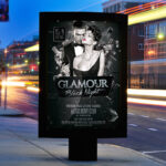 Glamour Black Night - Premium Flyer Template + Facebook Cover - Image 2