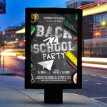Back to School Party Vol.2 - Premium Flyer Template + Facebook Cover - Image 2