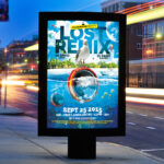 Lost Remix - Premium Flyer Template + Facebook Cover - Image 2