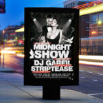 Midnight Show - Premium Flyer Template + Facebook Cover - Image 2