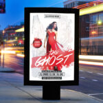 The Ghost Party - Premium Flyer Template + Facebook Cover - Image 2